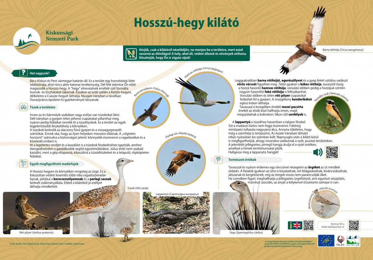 Hosszú-hegy tábla