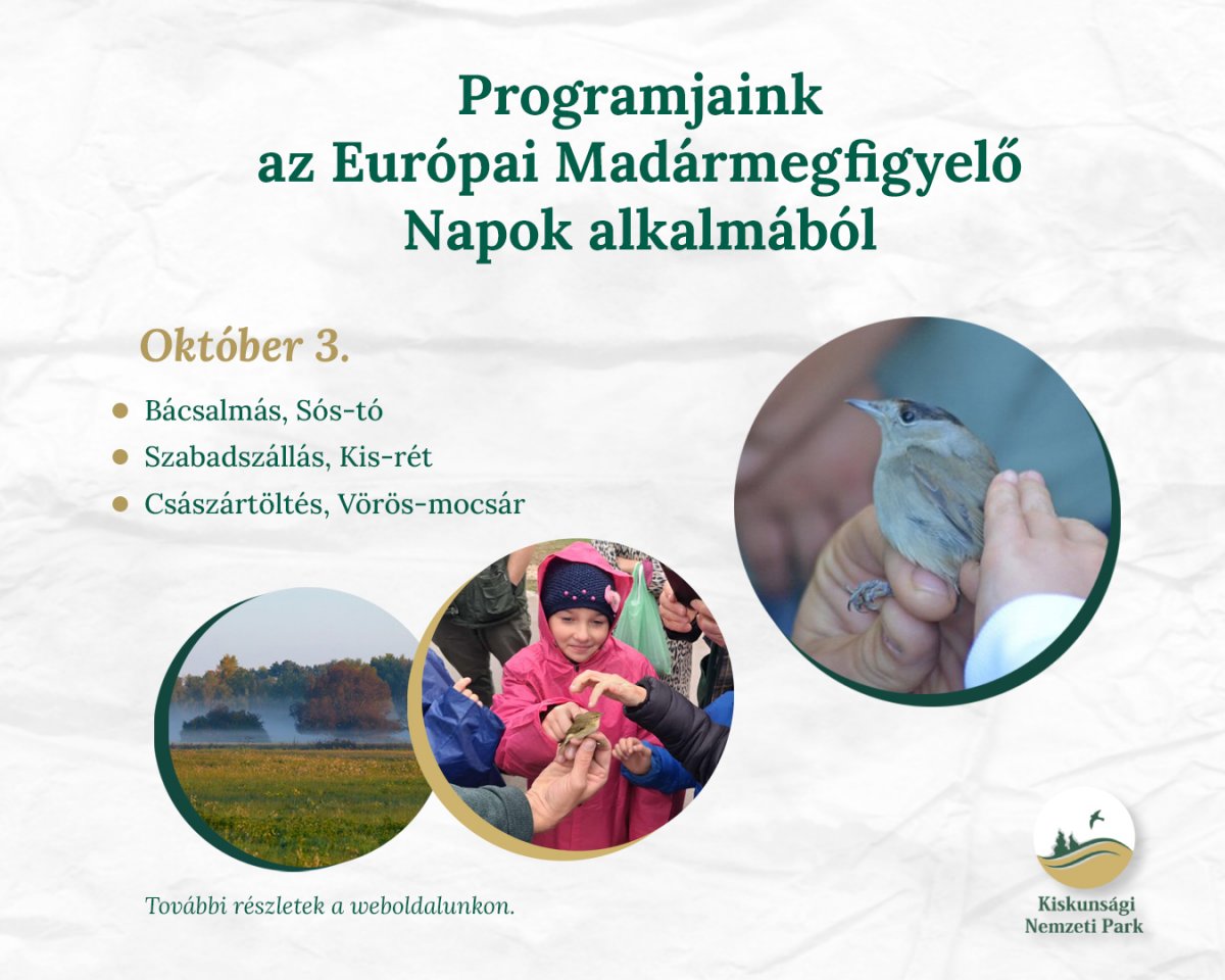 Európai Madármegfigyelő Napok